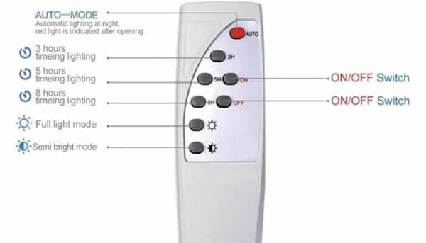 điều khiển đèn năng lượng mặt trời