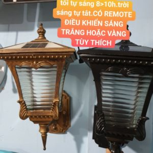 đèn năng lượng mặt trời gắn tường